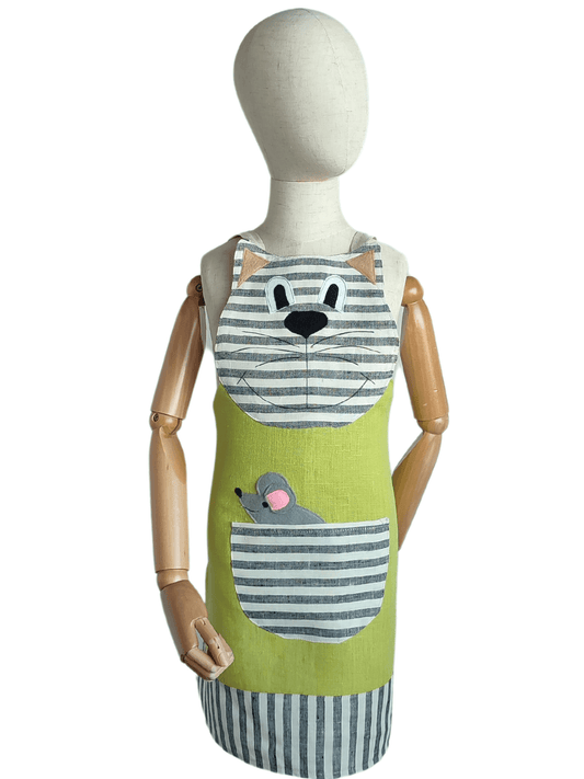Children's apron (4-8 years old) WILLY - Linen4me
