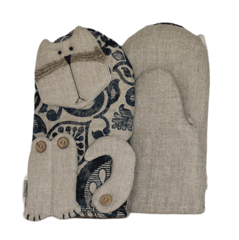 Oven mitt CAT KEVIN - Linen4me