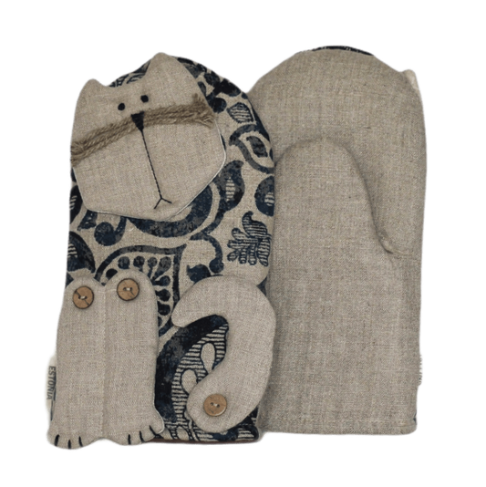 Oven mitt CAT KEVIN - Linen4me