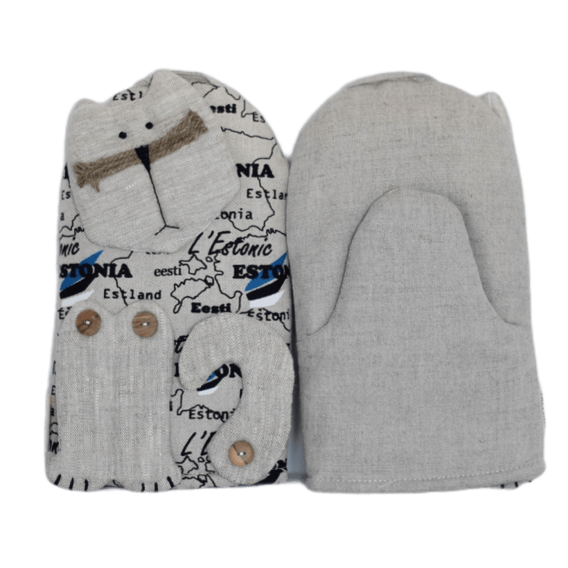 Oven mitt CAT ERIC - Linen4me