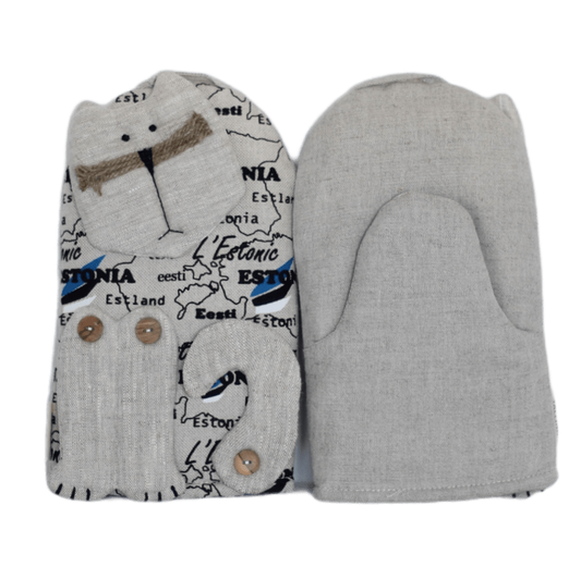 Oven mitt CAT ERIC - Linen4me