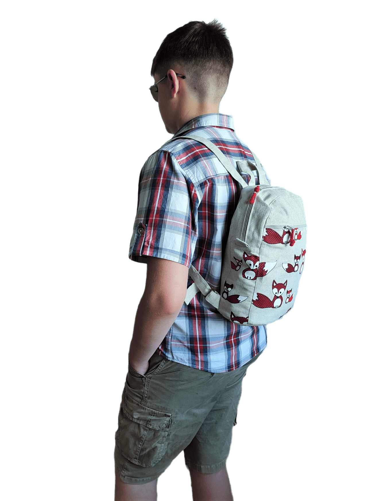 Backpack LITTLE FOX - Linen4me