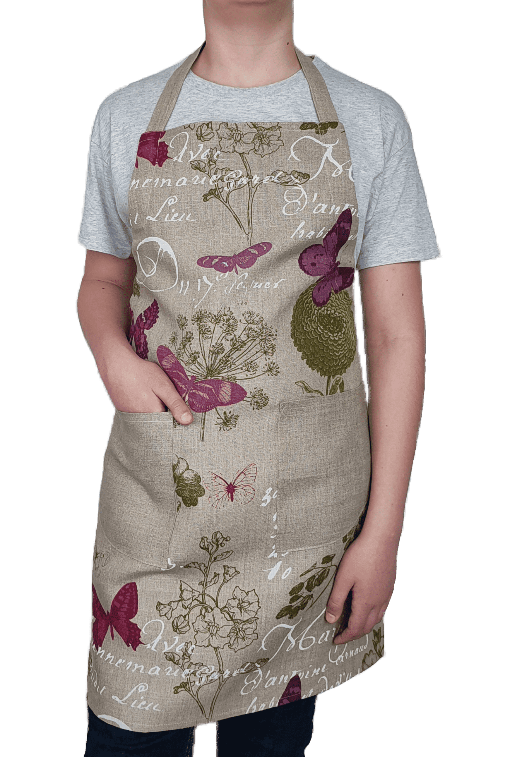 Apron BUTTERFLY - Linen4me