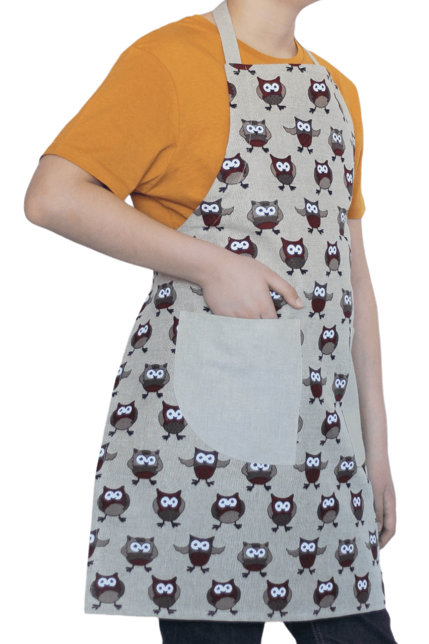 Apron OWLS - Linen4me