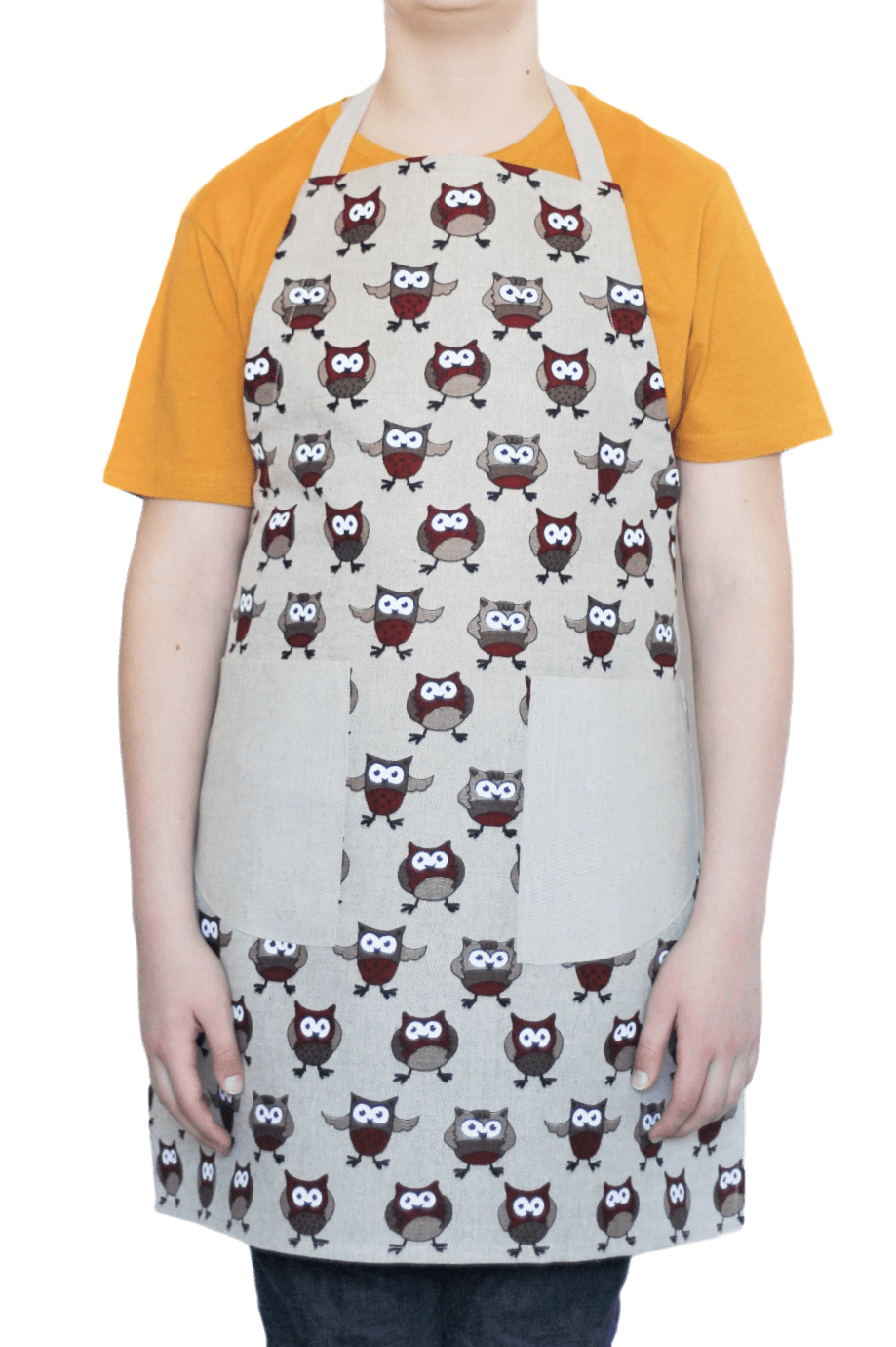 Apron OWLS - Linen4me