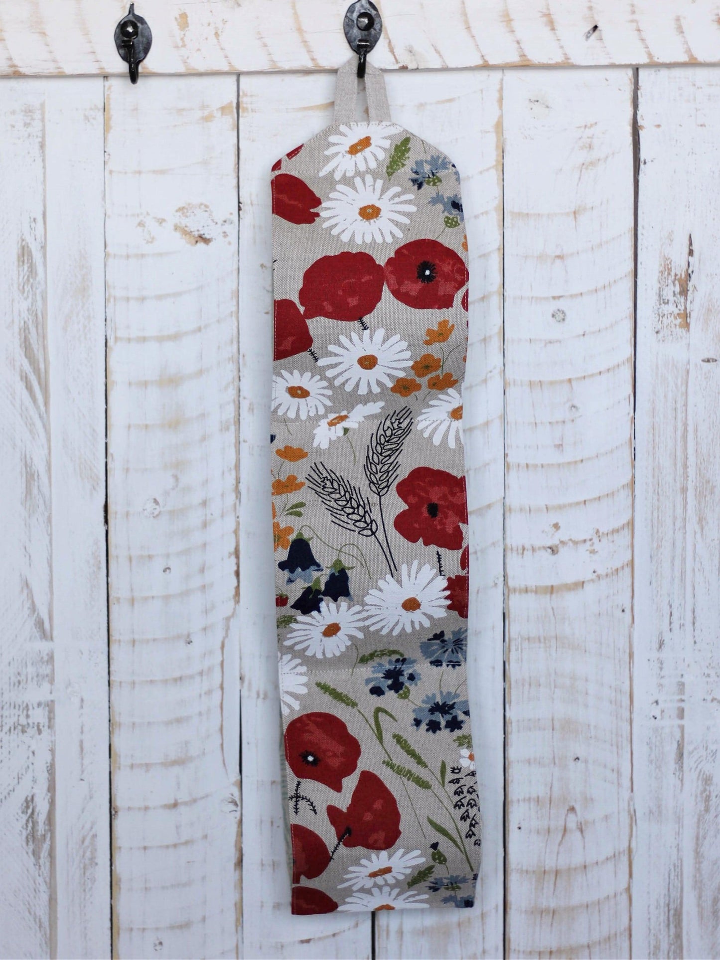 Toilet roll holder FLOWERS - Linen4me