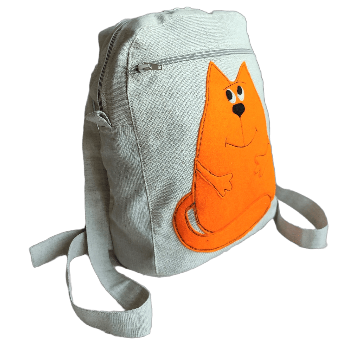 Backpack ORANGE CAT - Linen4me