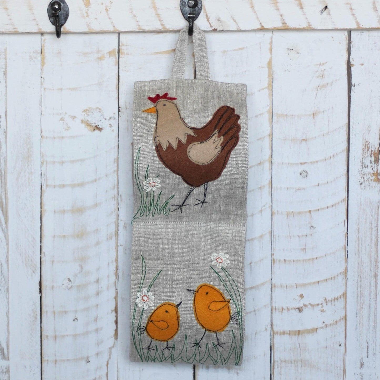 Toilet roll holder CHICKEN - Linen4me