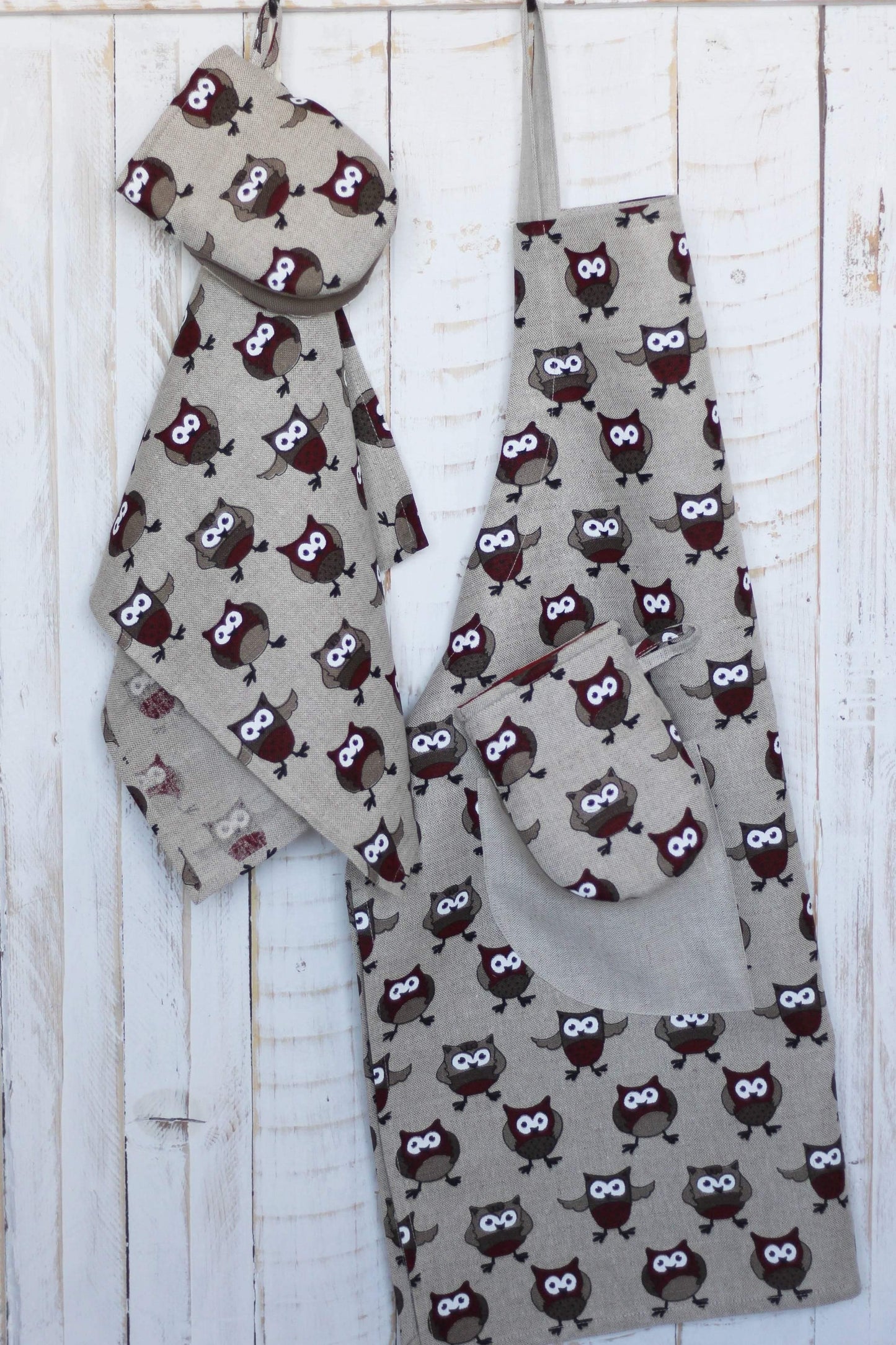 Gift set OWLS - Linen4me