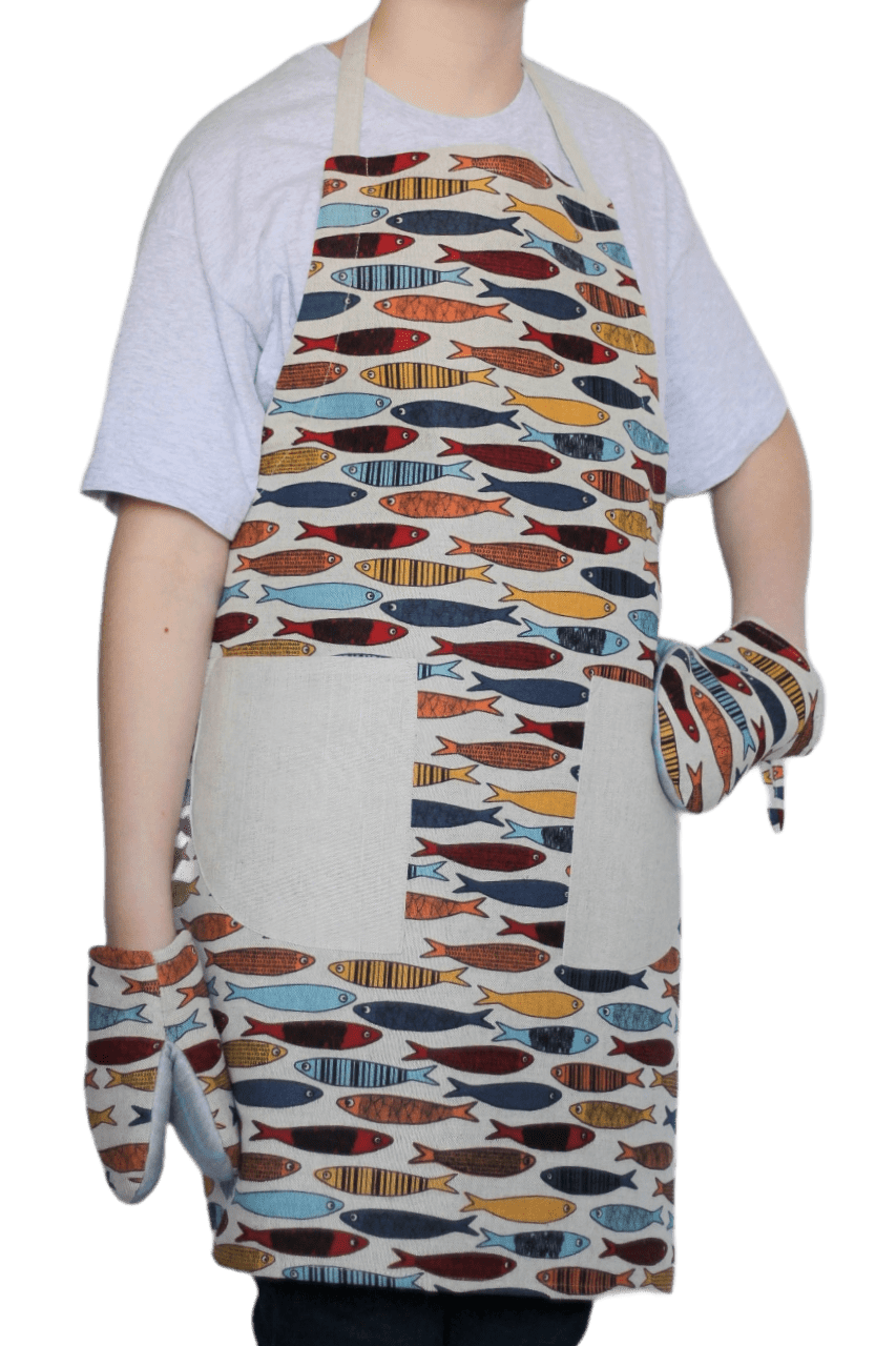 Apron FISH - Linen4me