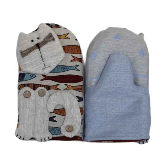 Oven mitt CAT MARTIN - Linen4me