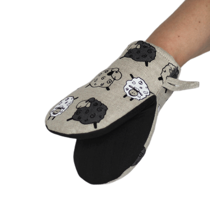 Oven mitt LITTLE SHEEP - Linen4me