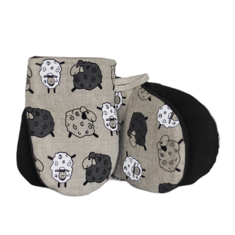 Oven mitt LITTLE SHEEP - Linen4me
