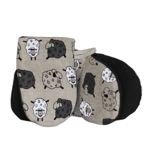Oven mitt LITTLE SHEEP - Linen4me