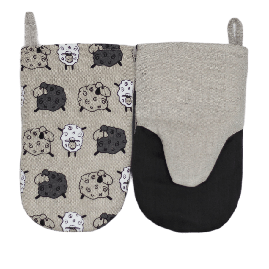 Oven mitt LITTLE SHEEPS - Linen4me