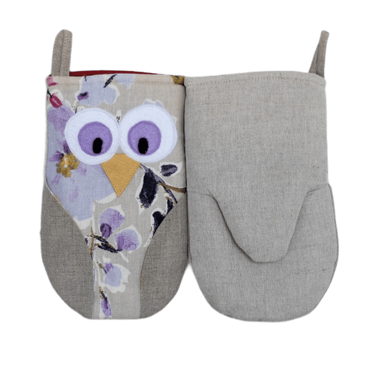 Oven mitt OWL WENDY - Linen4me