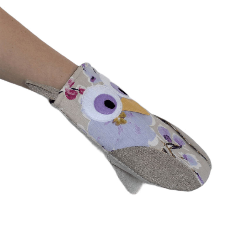 Oven mitt OWL WENDY - Linen4me