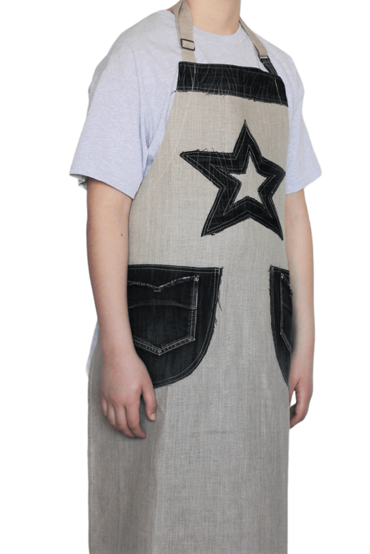 Apron STAR - Linen4me