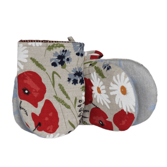 Oven mitt FLOWERS - Linen4me