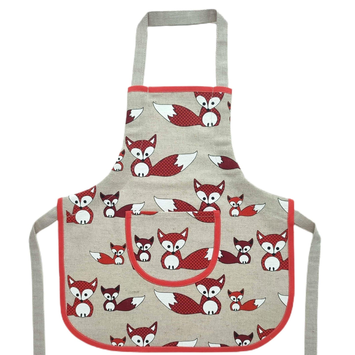 Children's apron (1-4 years old) FOX - Linen4me