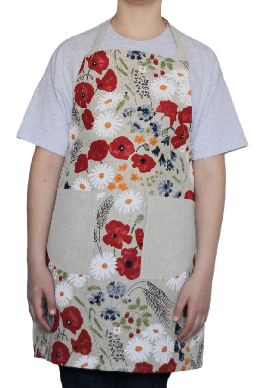 Apron FLOWERS - Linen4me