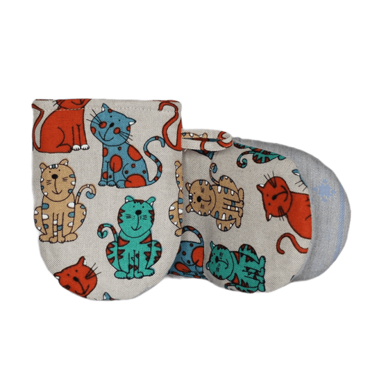 Oven mitten ORANGE CAT - Linen4me