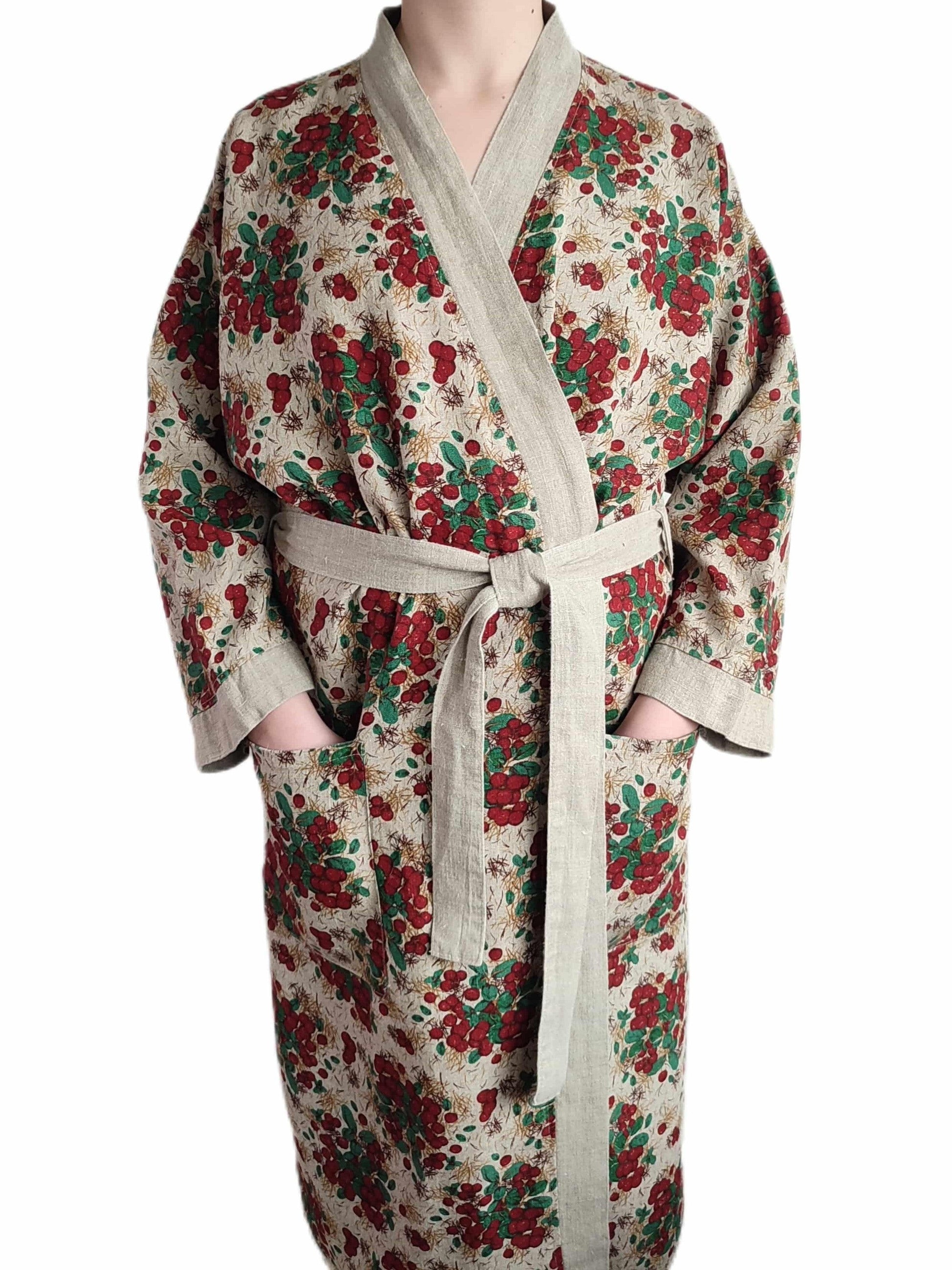Bathrobe COWBERRY - Linen4me