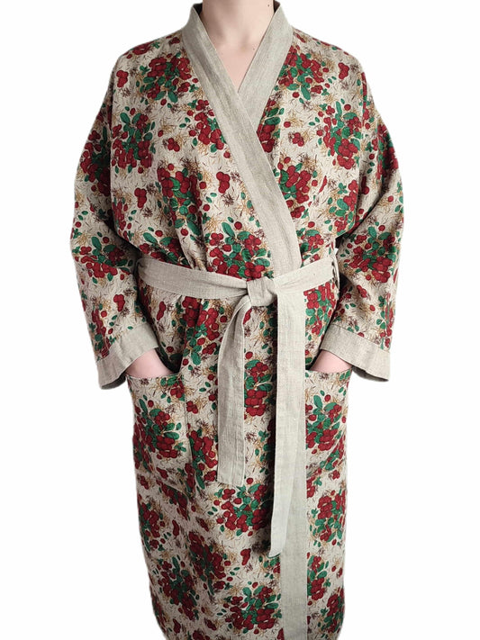 Bathrobe COWBERRY - Linen4me