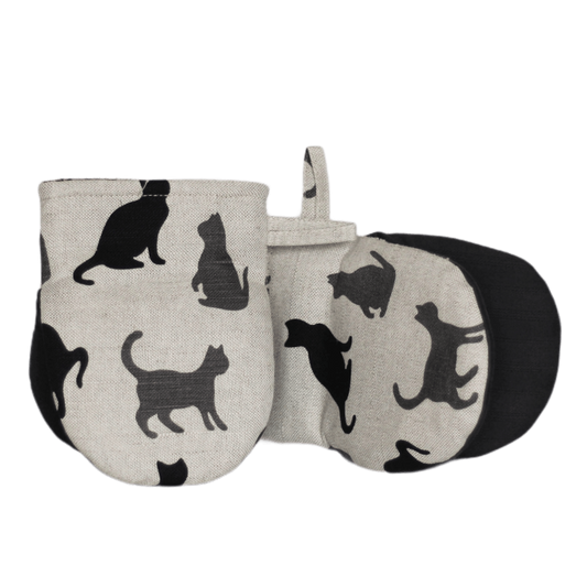 Oven mitt TWO CATS - Linen4me