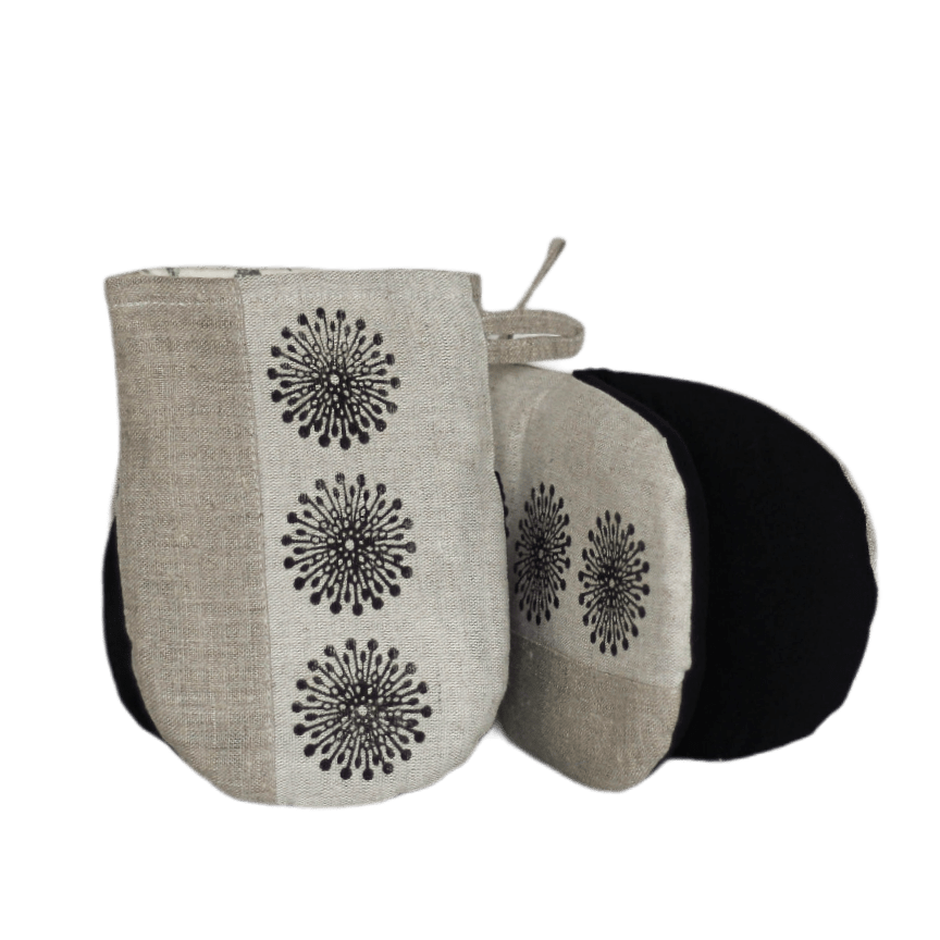 Oven mitt ETHNO - Linen4me