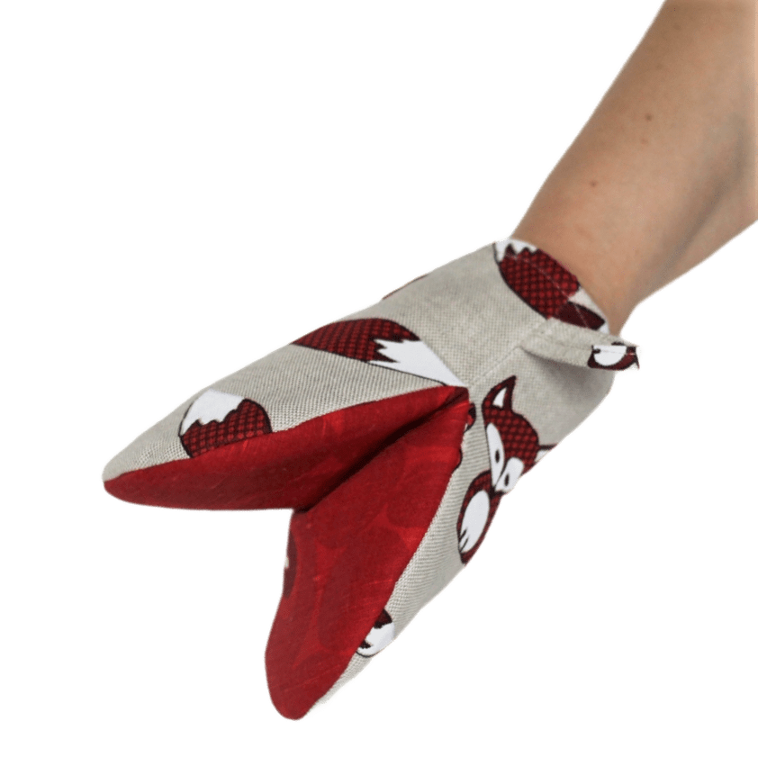 Oven mitt FOX - Linen4me