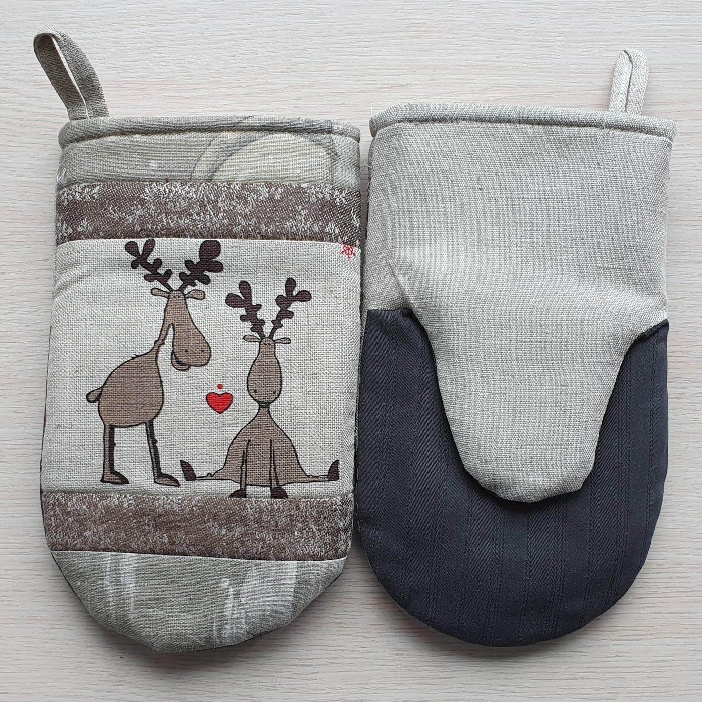 Oven mitt CHRISTMAS DEER - Linen4me