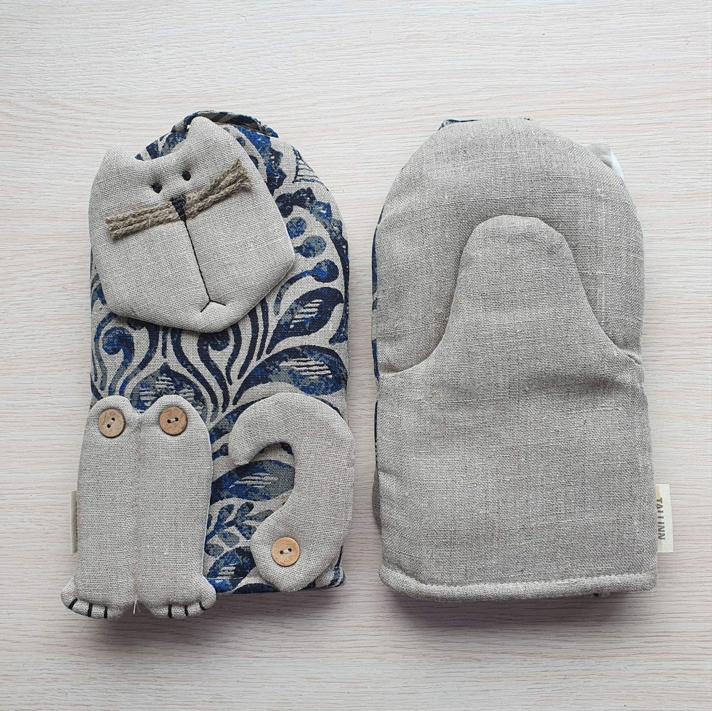 Oven mitt CAT KEVIN - Linen4me