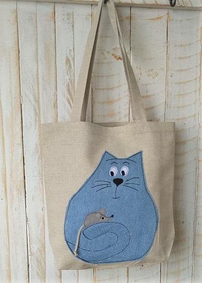 Shopping bag LEO - Linen4me