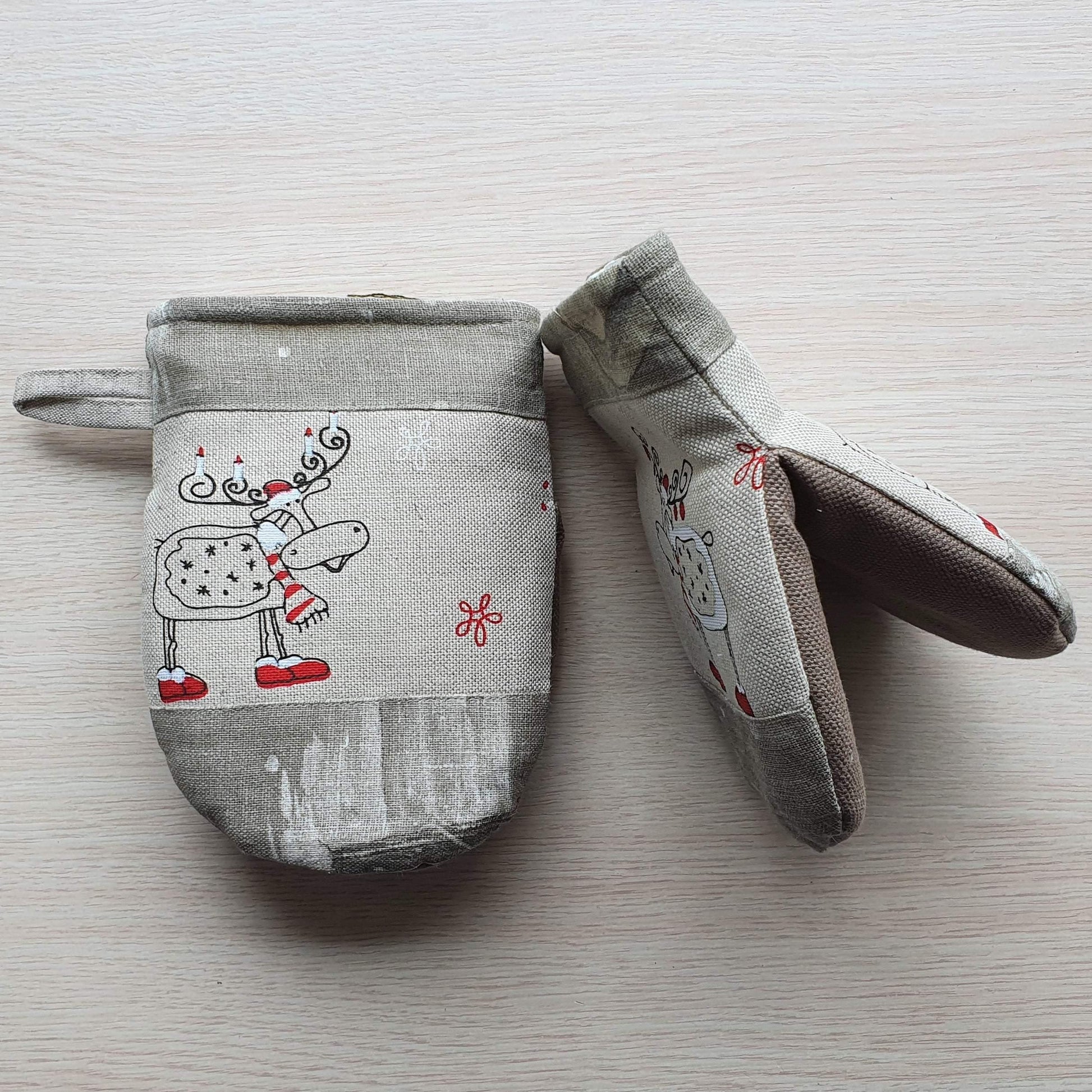 Oven mitt CHRISTMAS - Linen4me