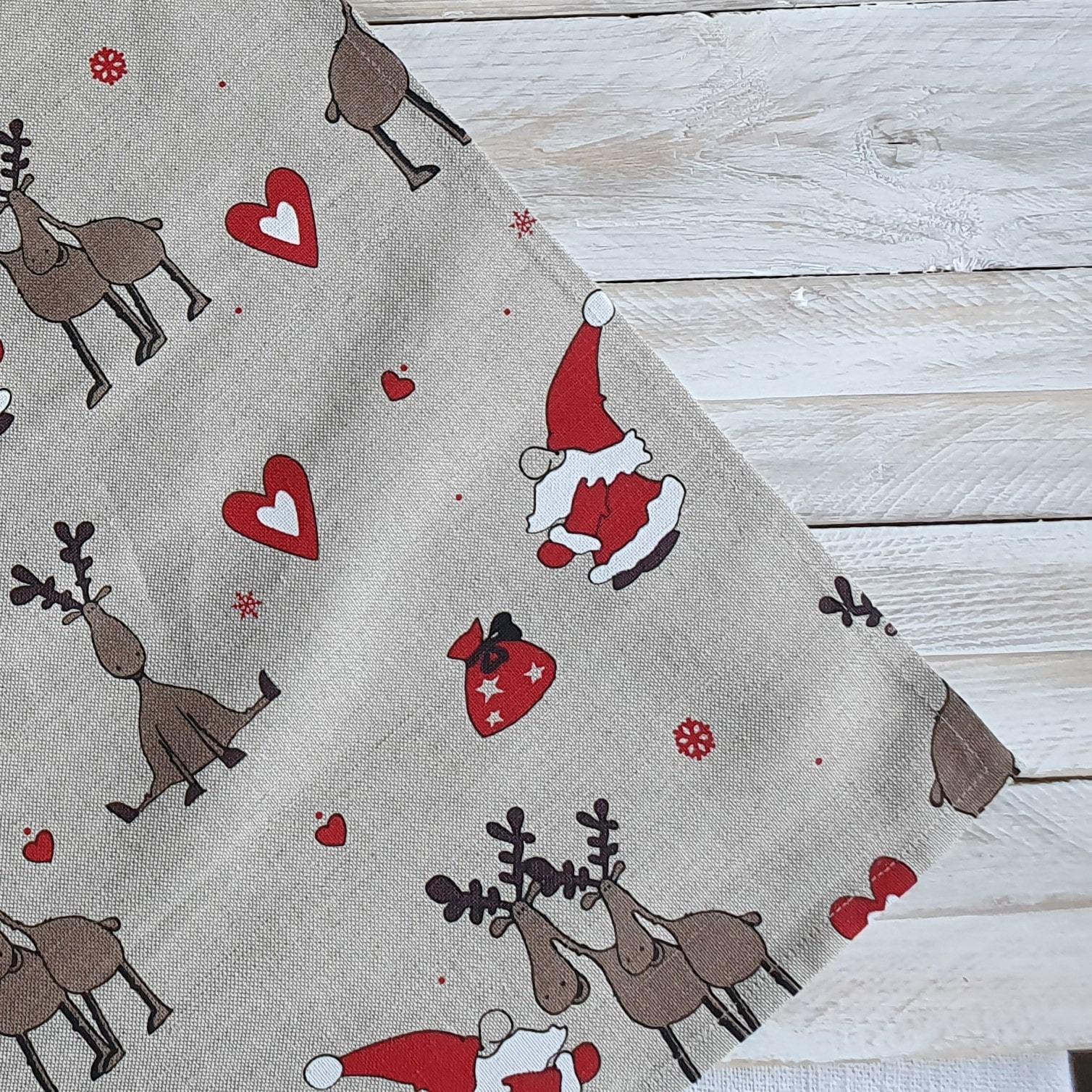 Table runner DEER - Linen4me