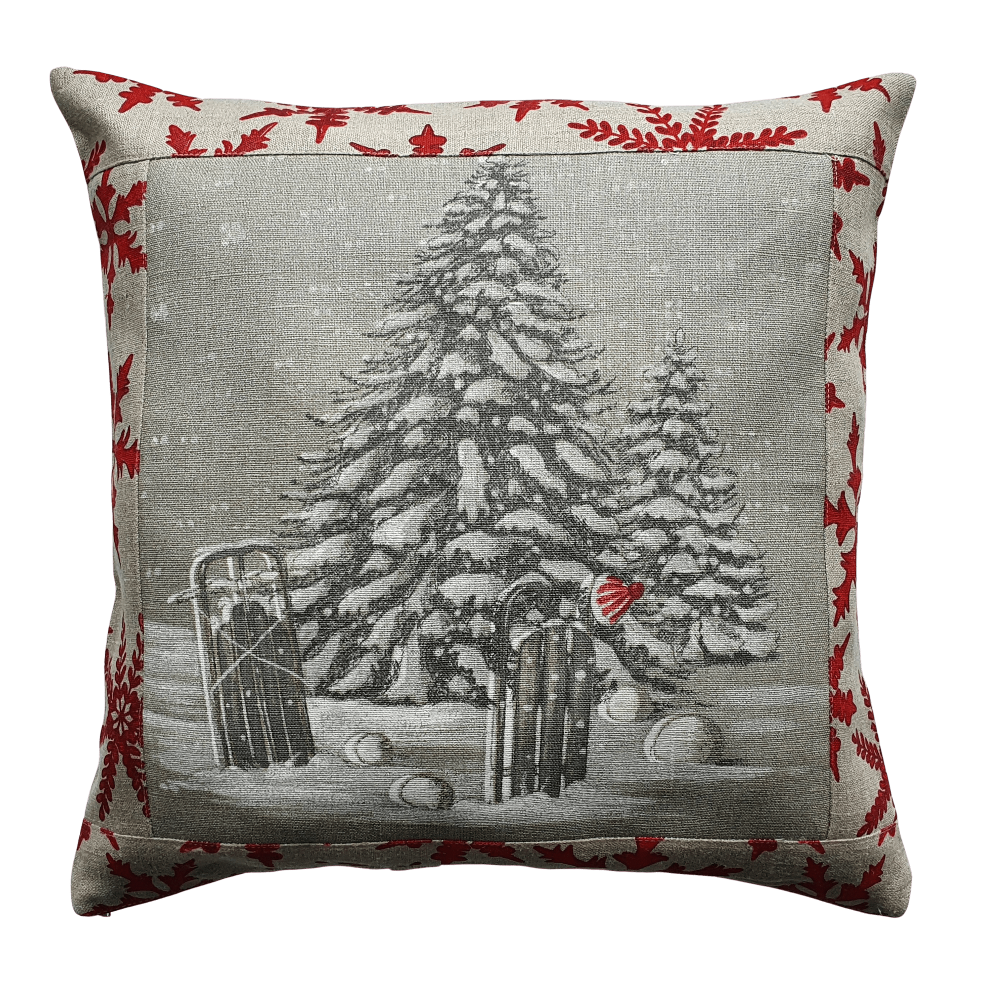 Decorative pillow case WINTER FOREST - Linen4me