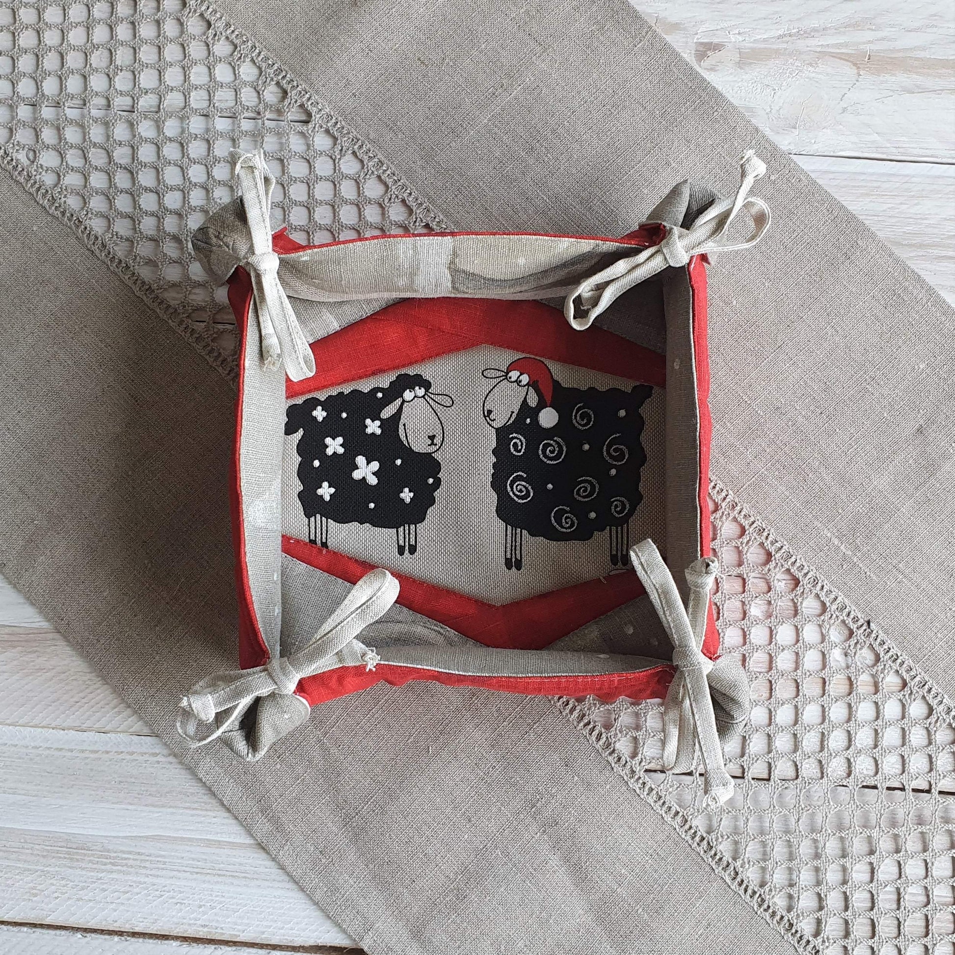 Breadbasket SHEEPS - Linen4me