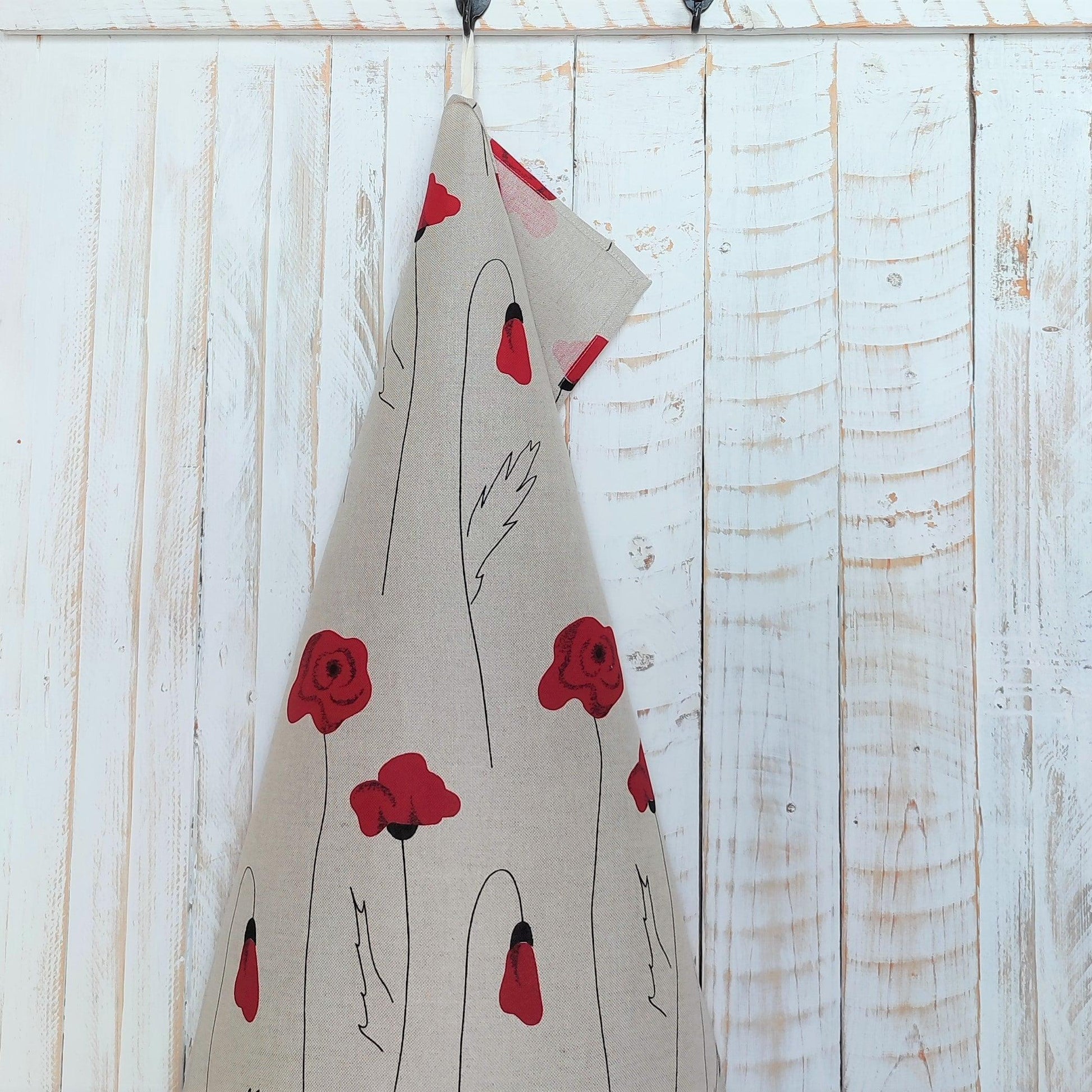 Kitchen towel POPPIES - Linen4me
