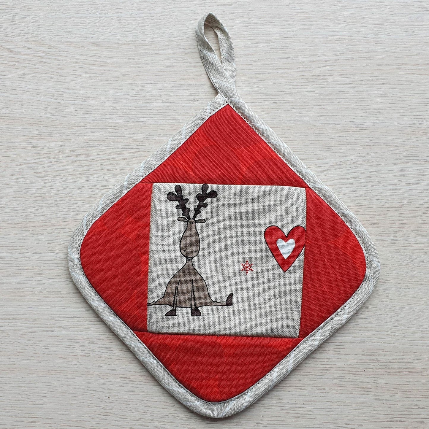 Kitchen potholder CHRISTMAS - Linen4me