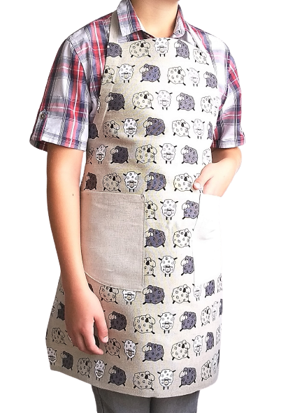 Apron LITTLE SHEEP - Linen4me