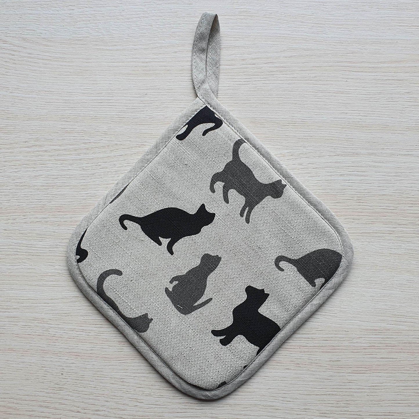 Kitchen potholder TWO CATS - Linen4me