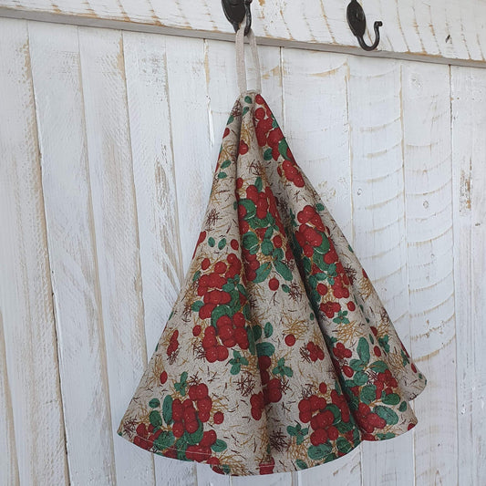 Round kitchen towel COWBERRY - Linen4me