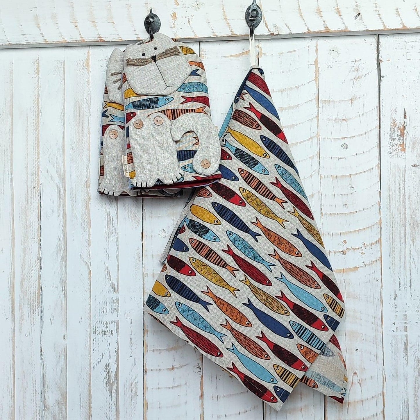 Gift set LITTLE FISH - Linen4me