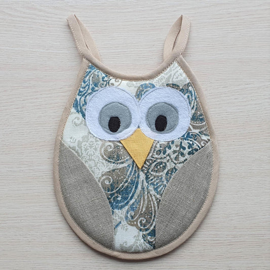 Kitchen potholder OWL DORIS - Linen4me
