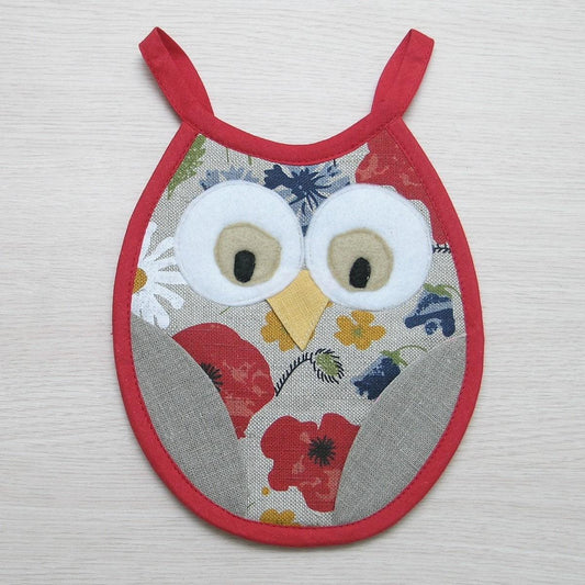 Kitchen potholder OWL DANA - Linen4me
