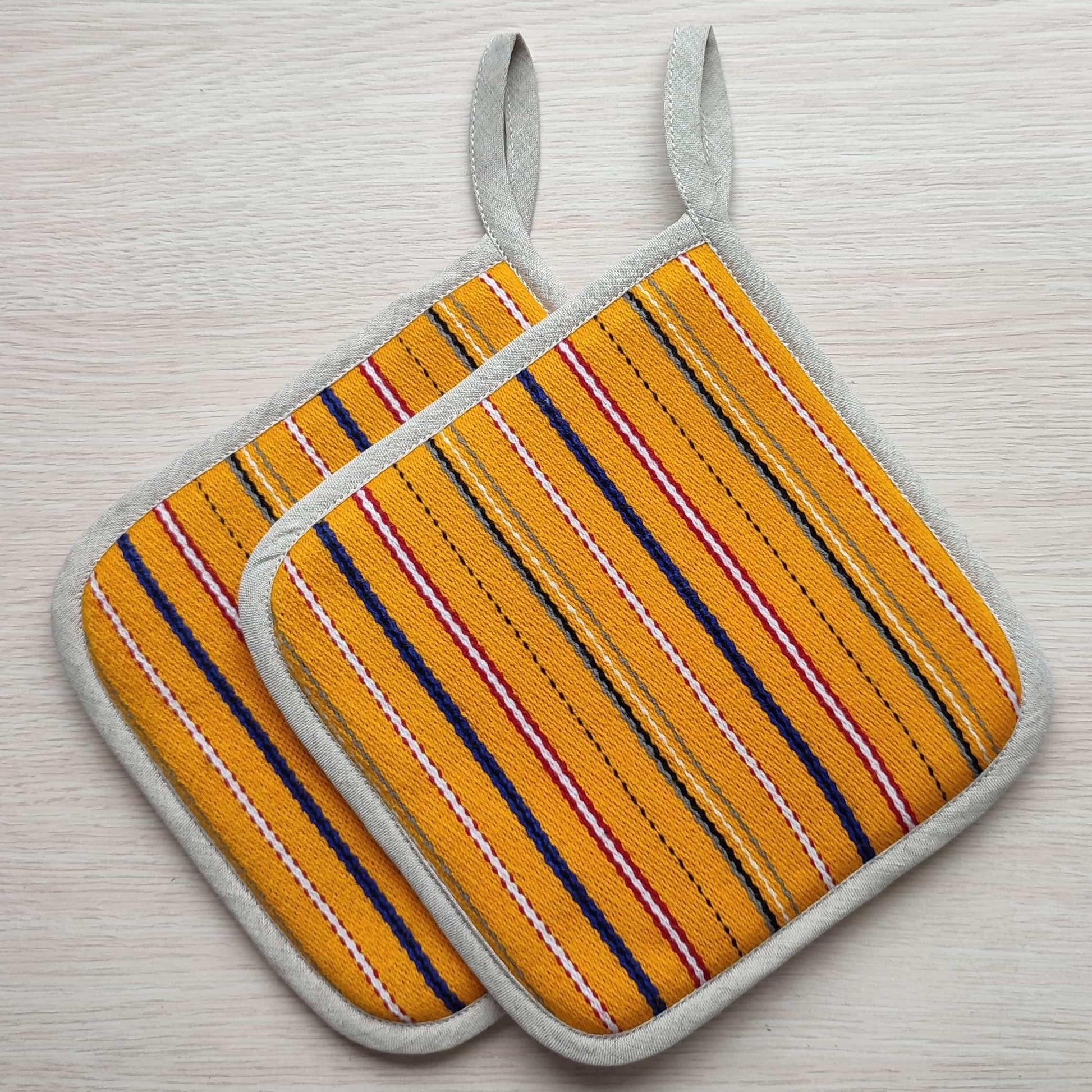Kitchen potholder YELLOW - Linen4me