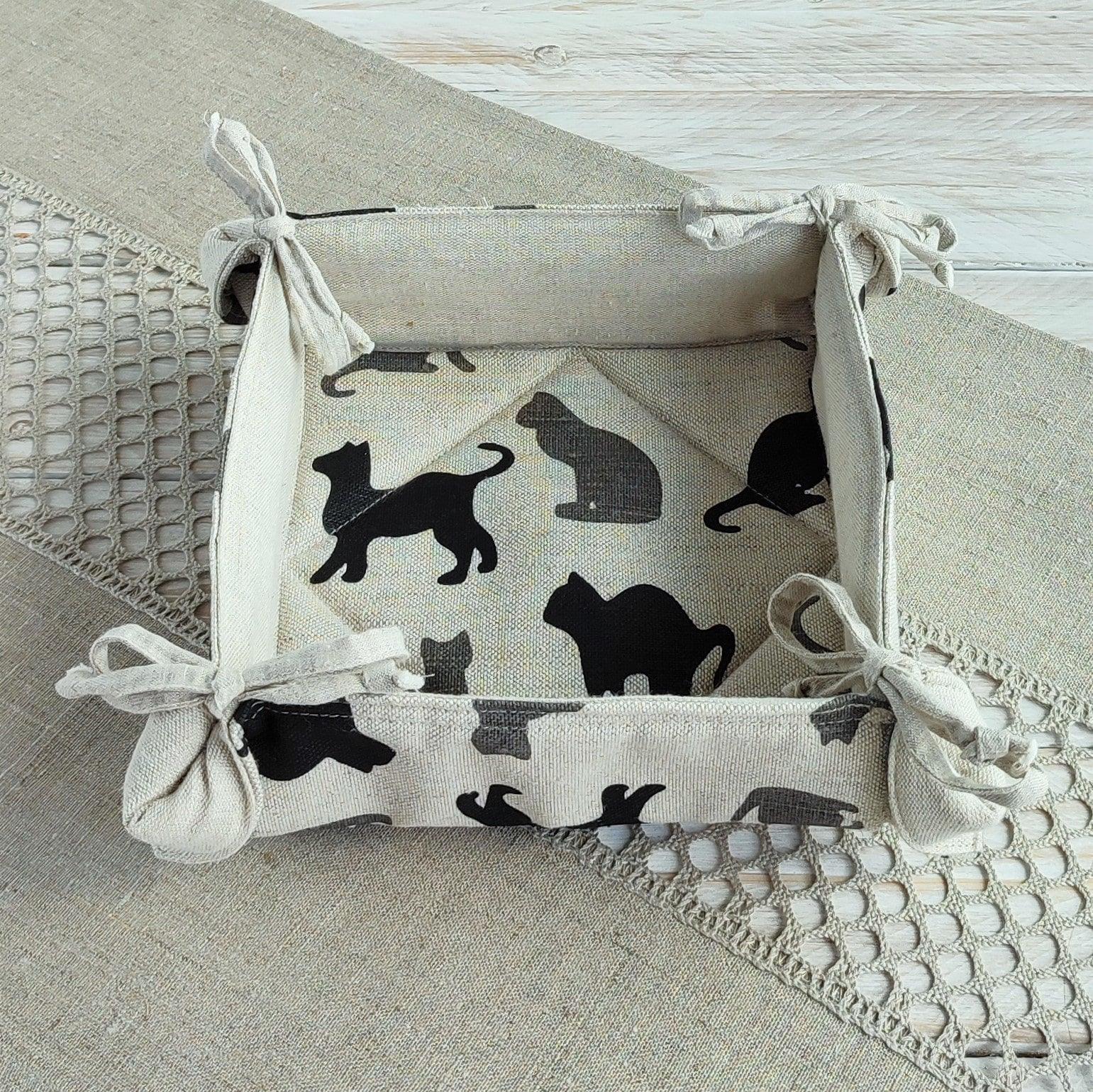Breadbasket BLACK CAT - Linen4me