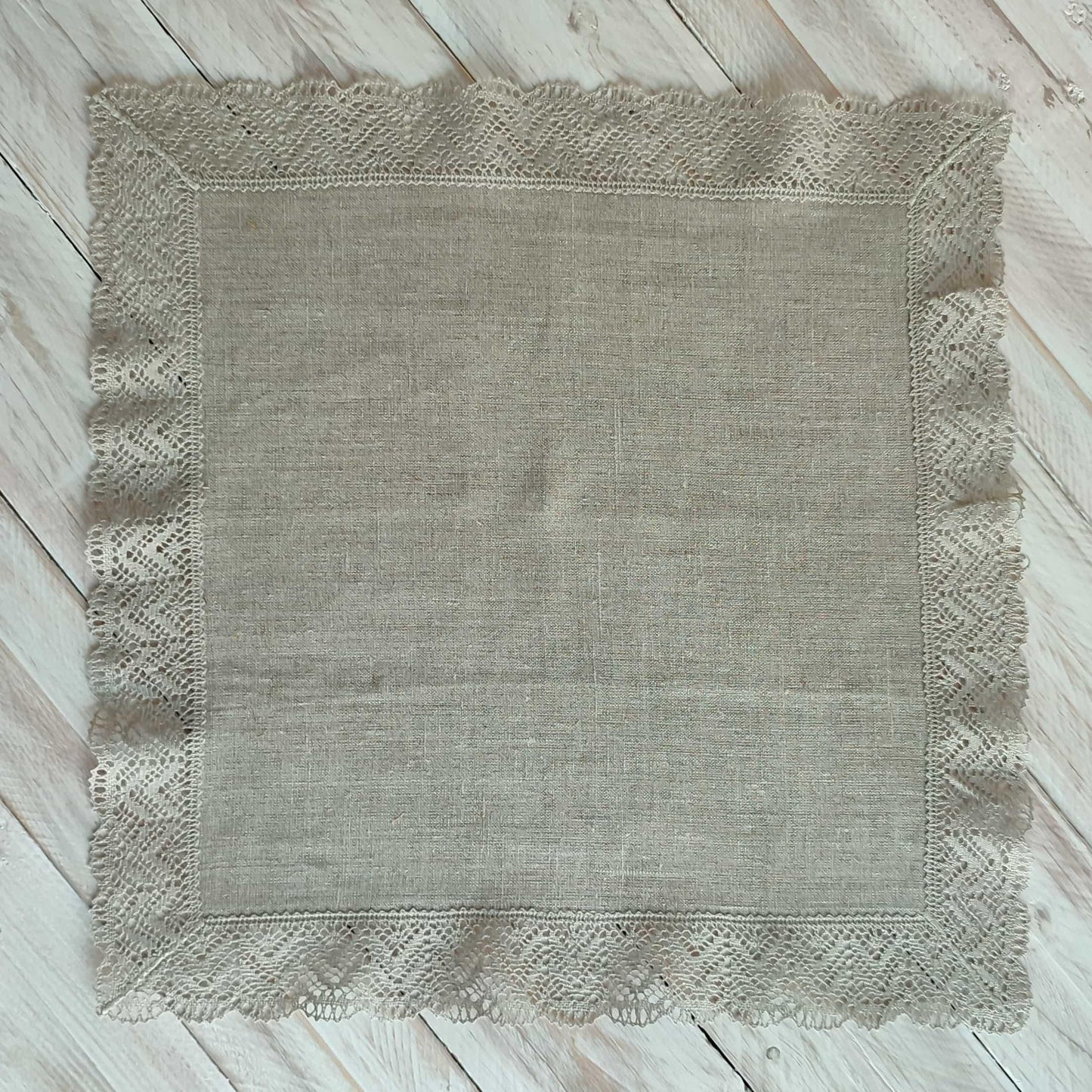 Napkin with lace KAREN - Linen4me