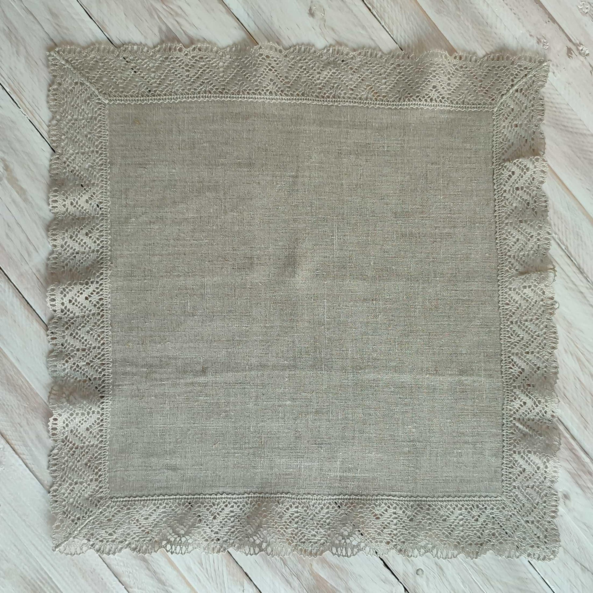 Napkin with lace KAREN - Linen4me
